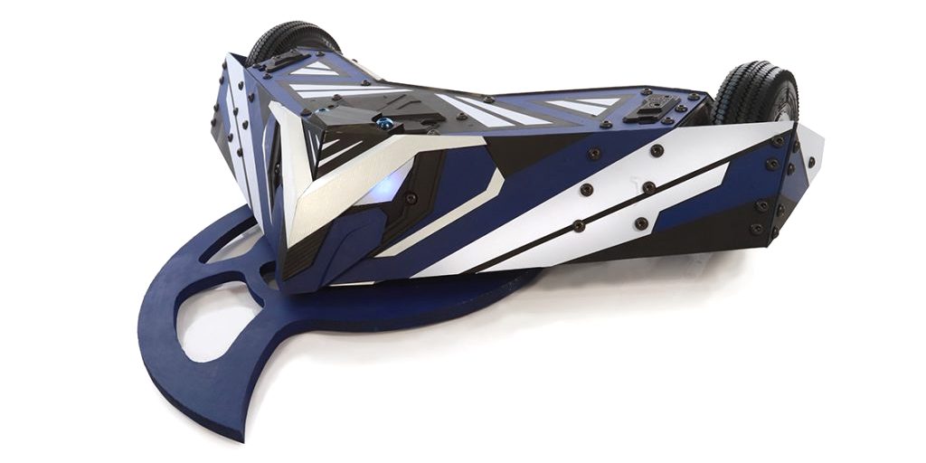 Valkyrie BattleBot Robot features a fearsome front blade