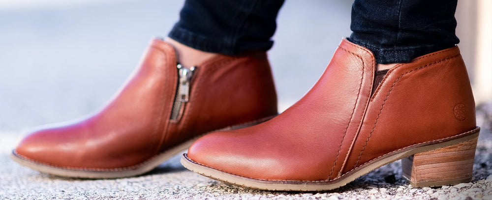 womens stylish steel toe boots