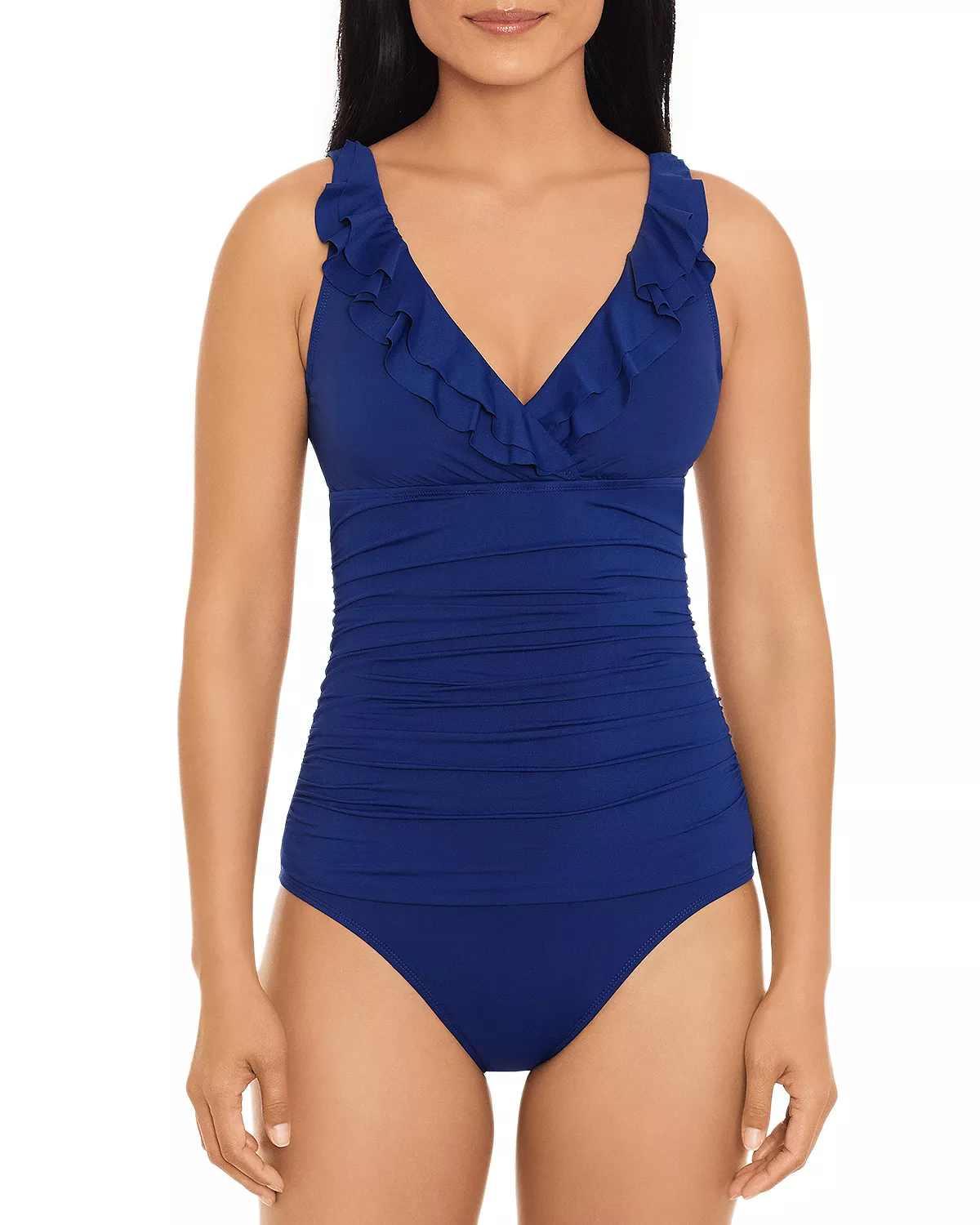 Teardrop Body Type Embelished Top Swimsuit