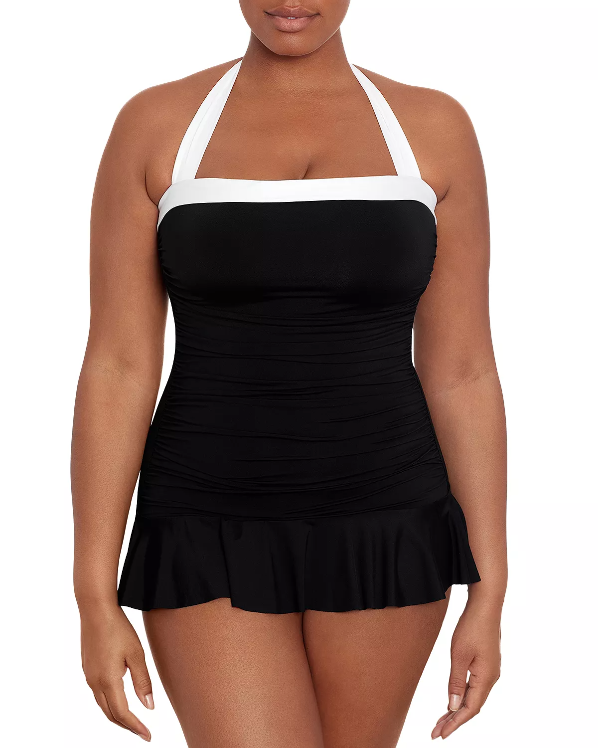 Oval Body Type Empire West Swimsuit