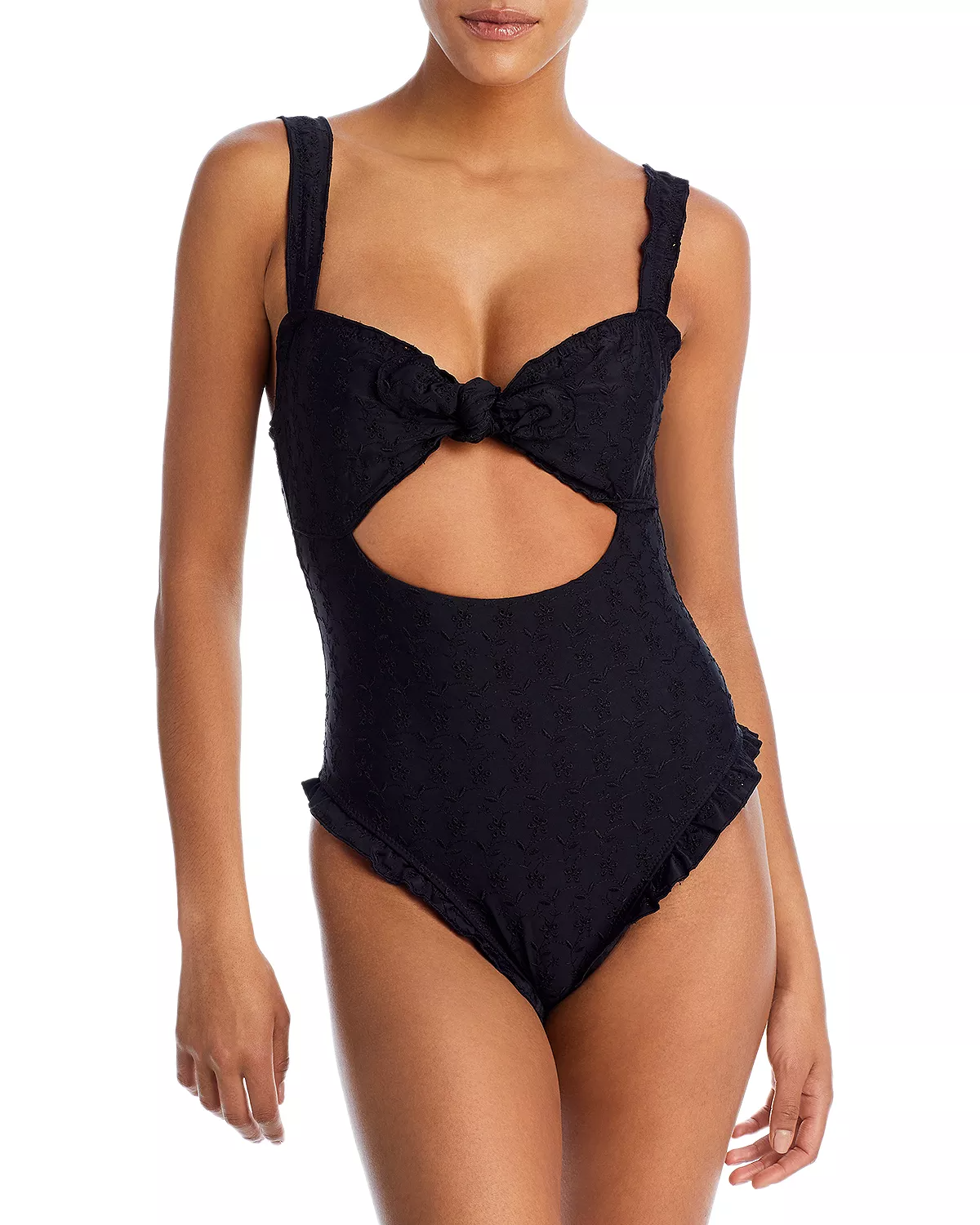 Triangle Body Type Cut Out Style Swimsuit