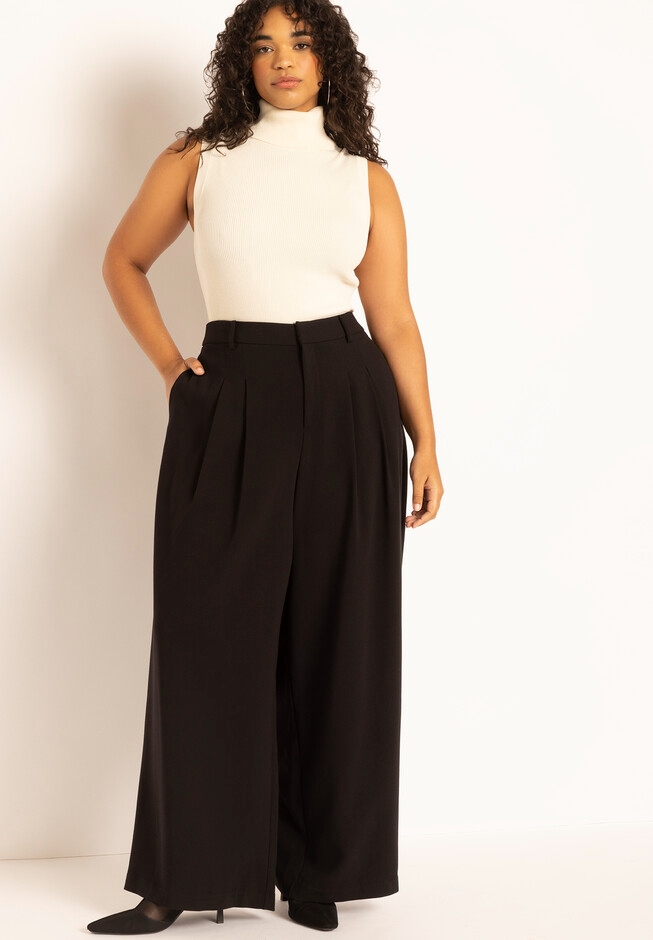 Wide-Leg trousers for Plus Size Women