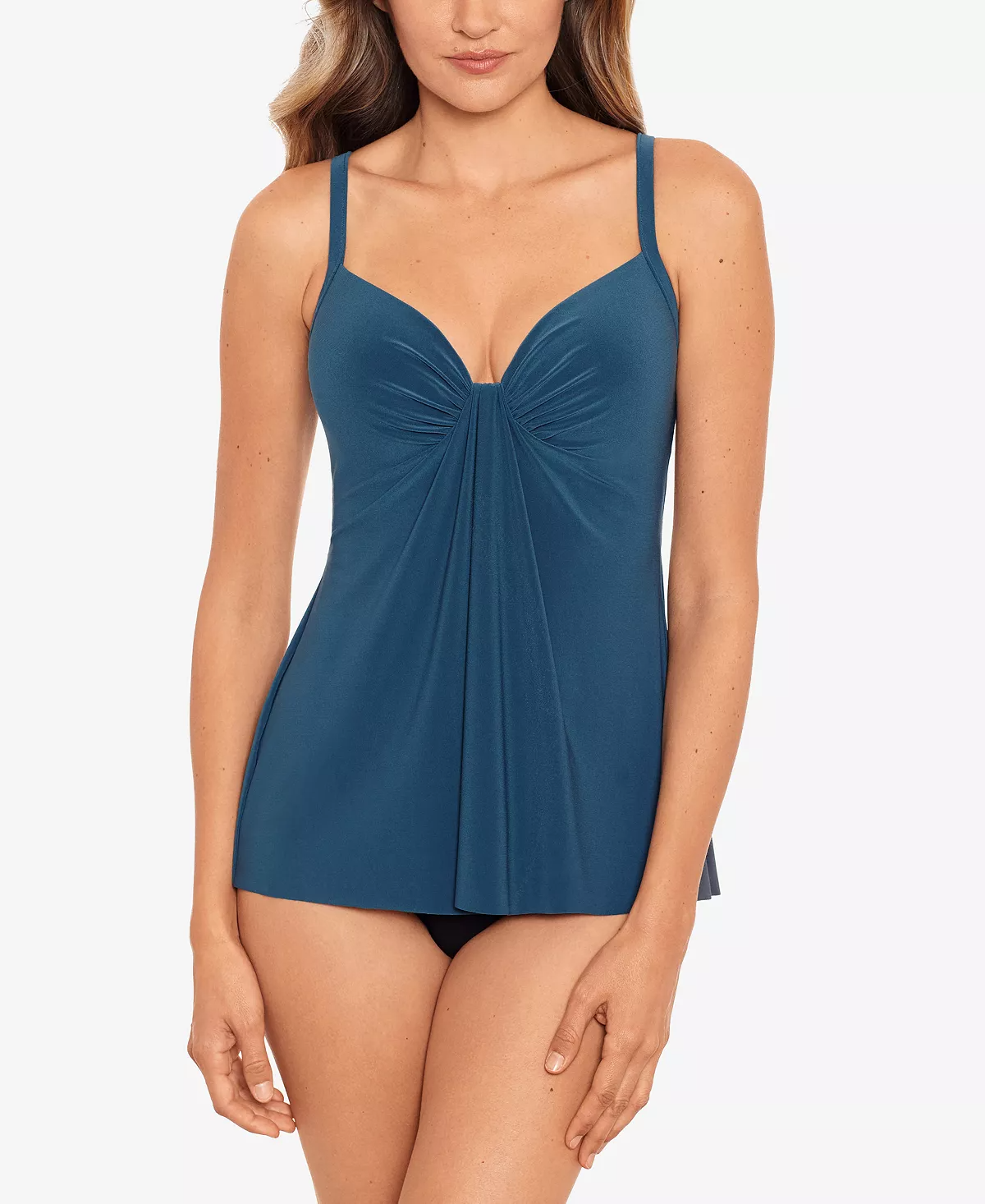 Oval Body Type Tankini Top Swimsuit