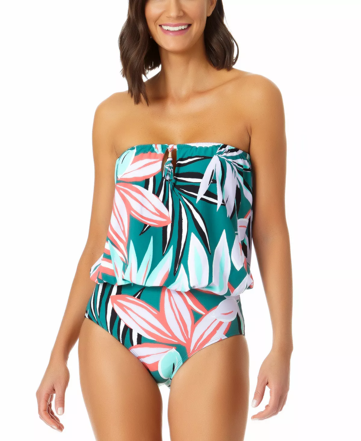 Oval Body Type Empire West Swimsuit