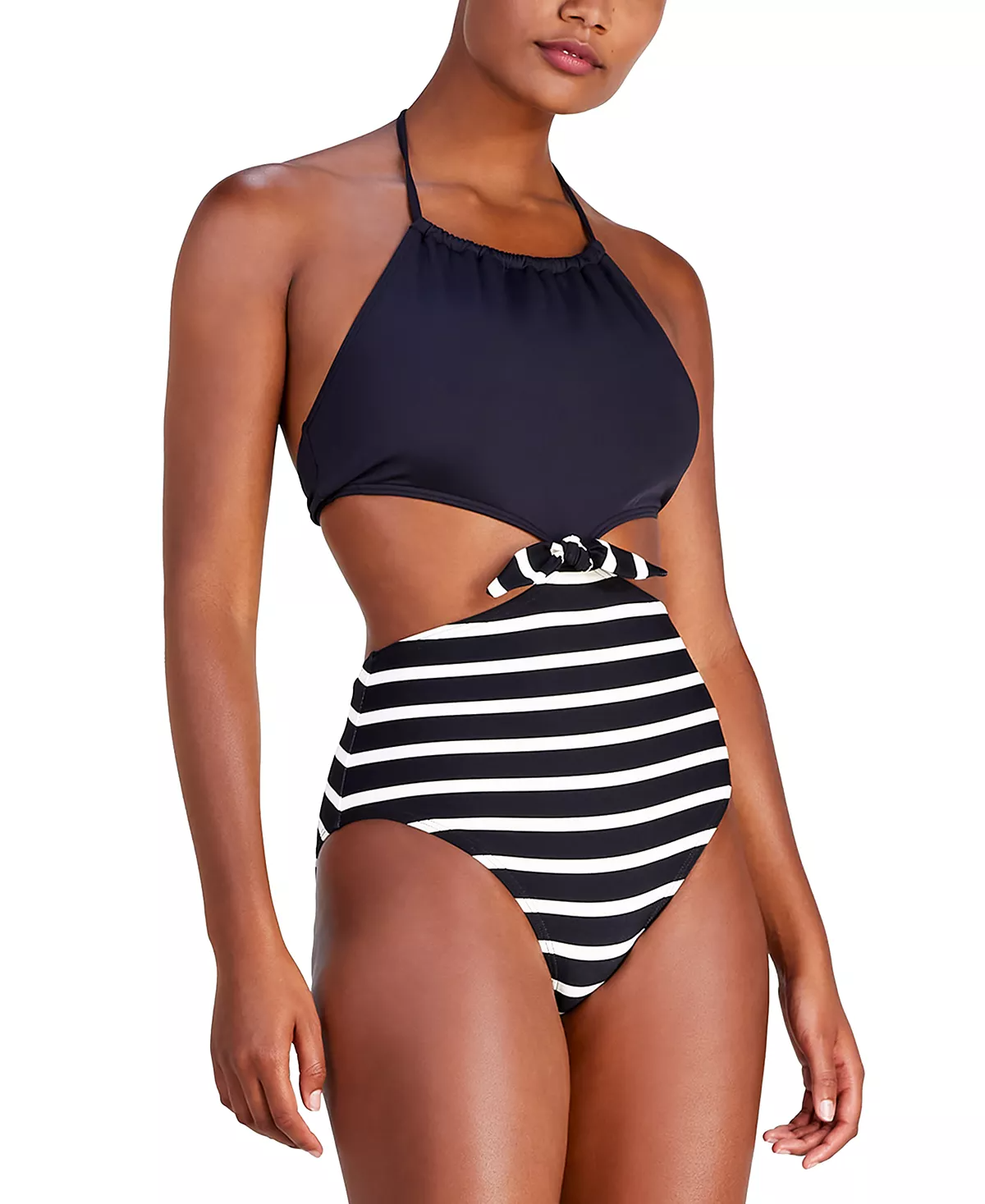 Triangle Body Type Cut Out Style Swimsuit