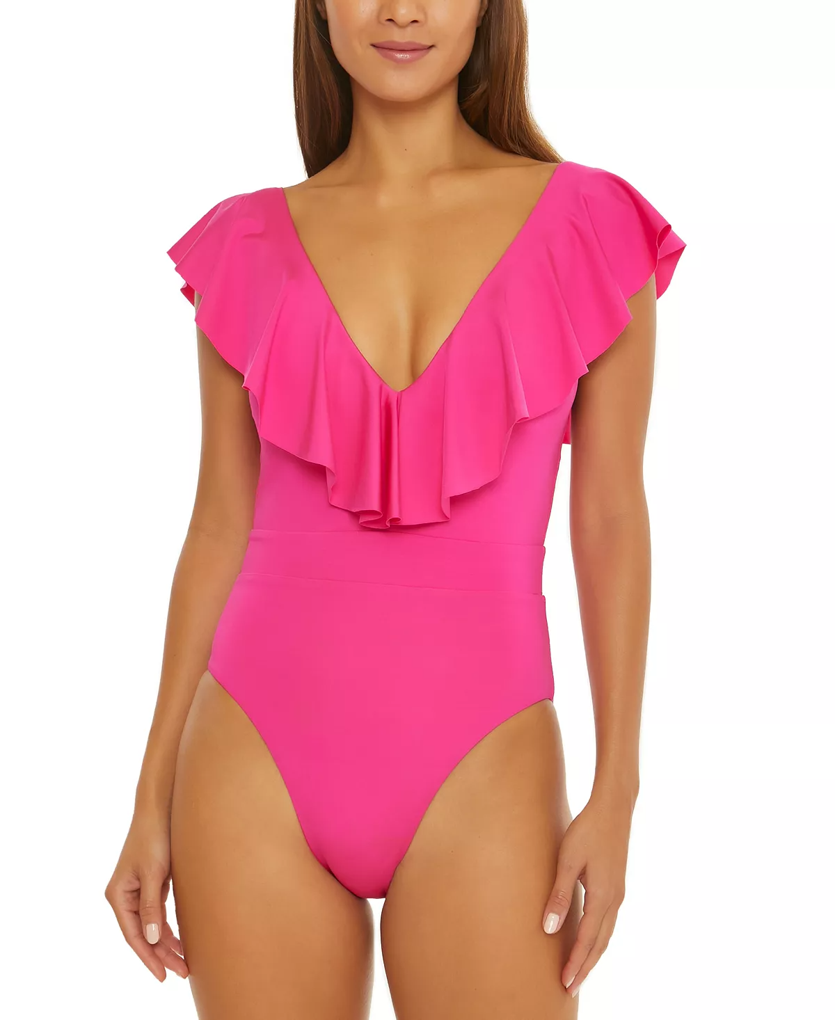 Teardrop Body Type Embelished Top Swimsuit