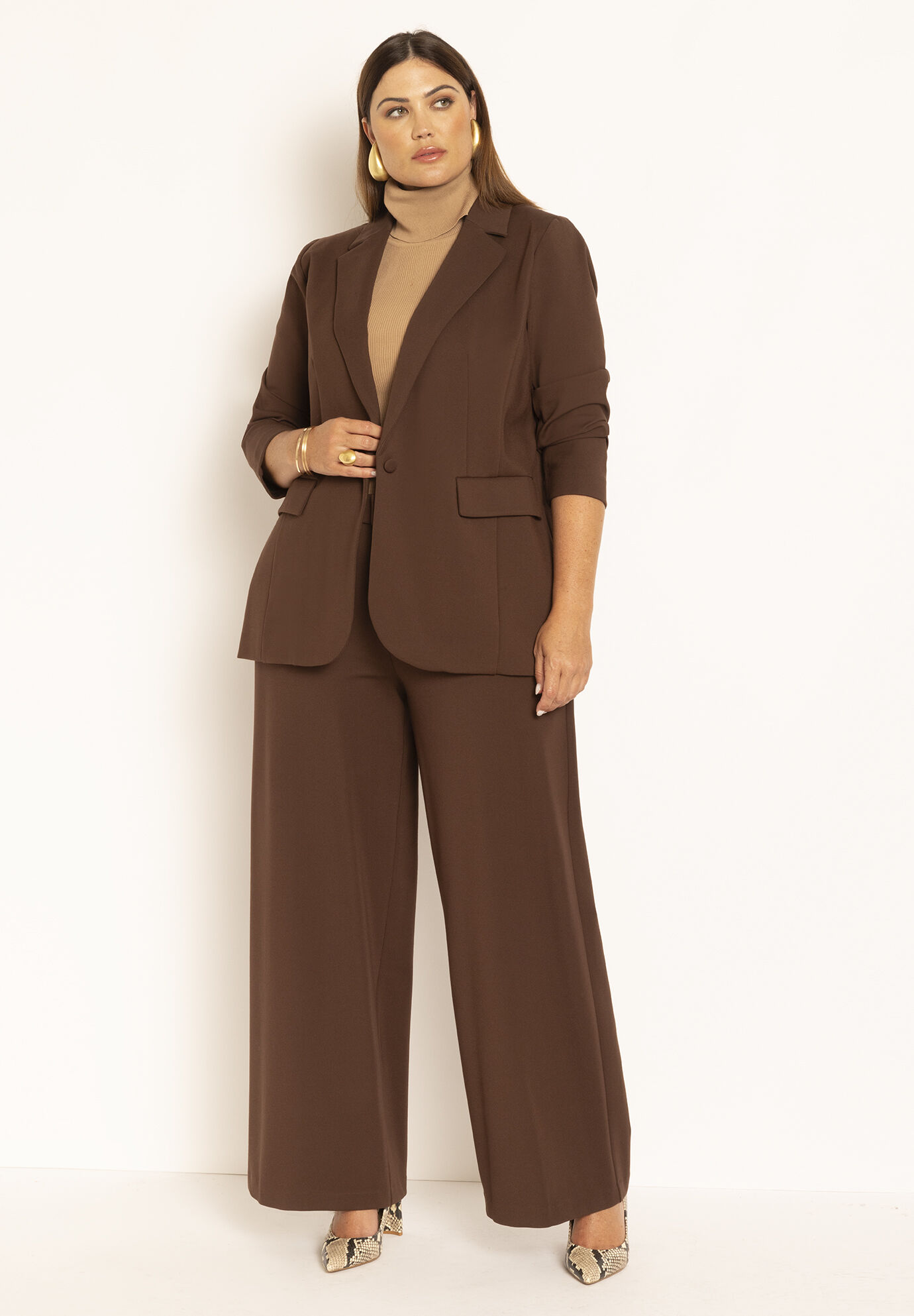 Wide-Leg trousers for Plus Size Women