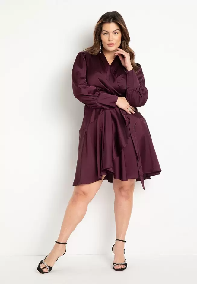 Wrap Dresses for Plus Size Women