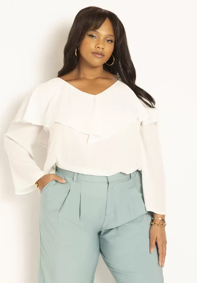 Tailored Blouses for Plus Size Women