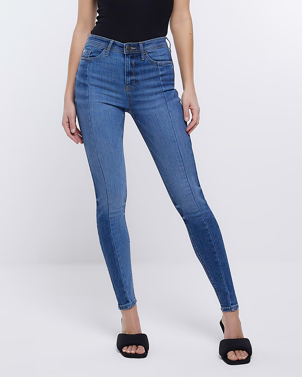 BLUE MOLLY MID RISE SKINNY JEANS