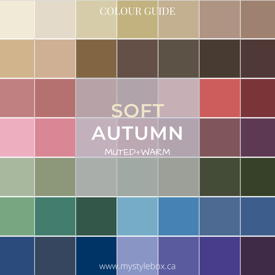 Soft Autumn Seasonal Color Guide