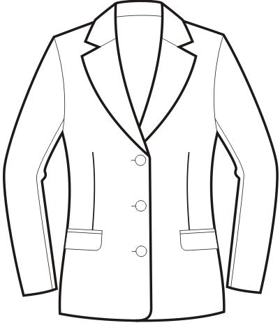 Single  Breasted Long Jacket