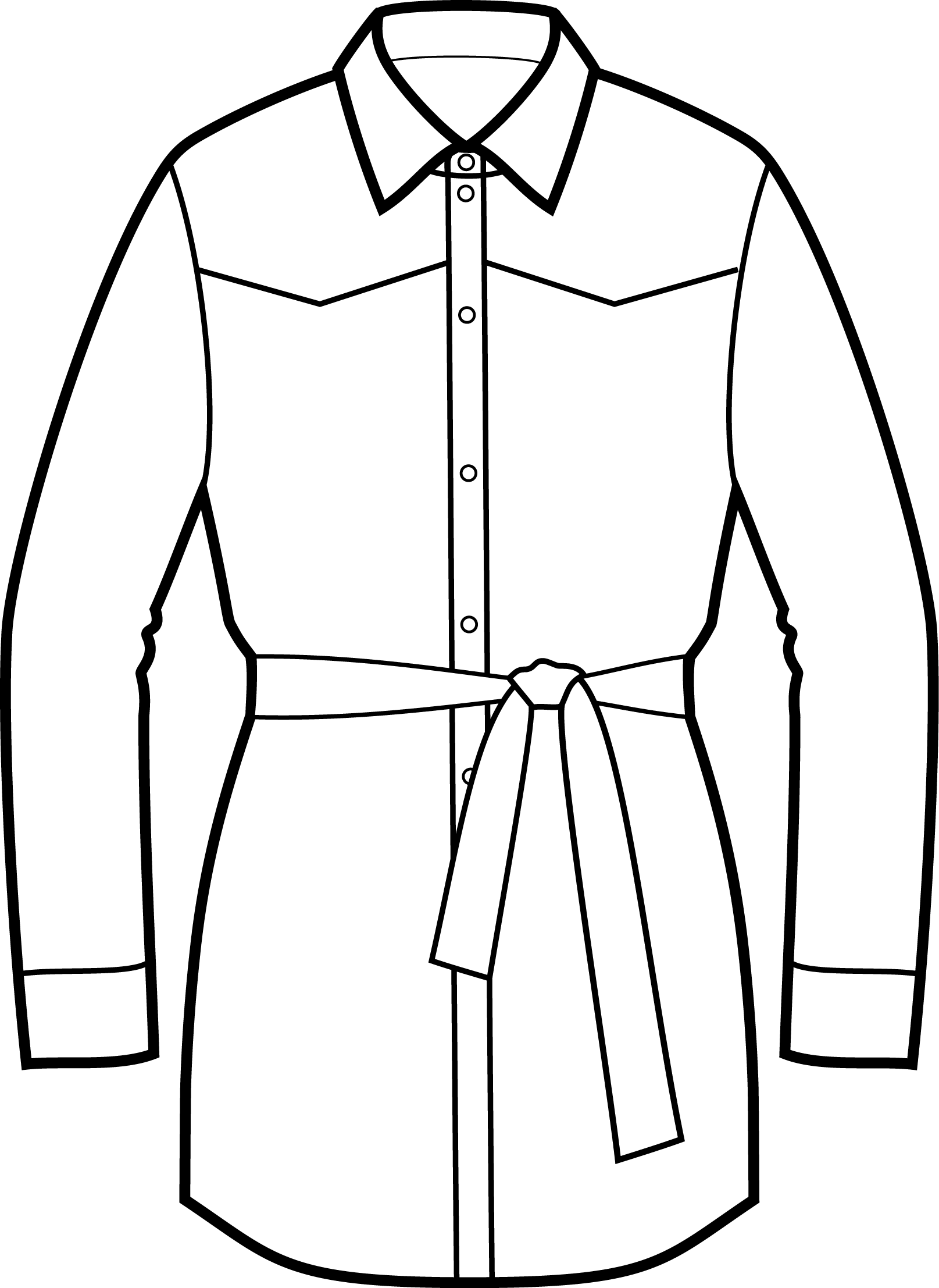 Belted Shirts