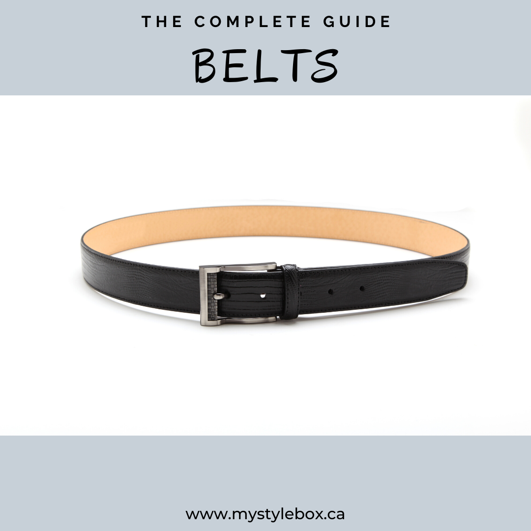 A Comprehensive Guide to Belts - Choosing, Styling, and Types