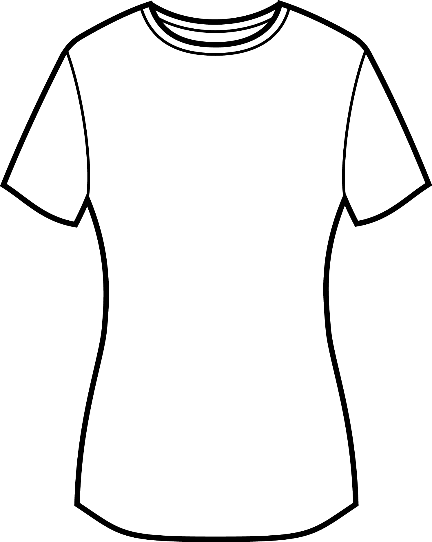 Round neck tshirt