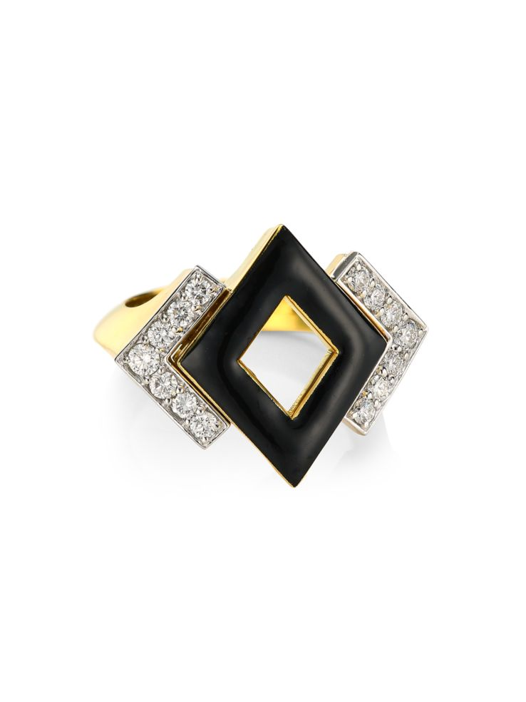 Diamond Shape Statement Ring