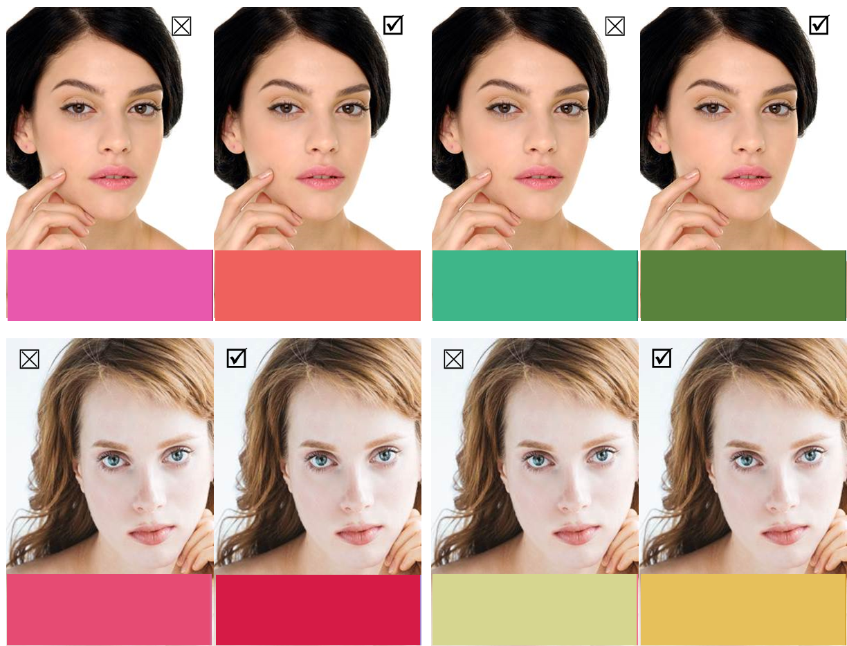 Are you supposed to look good in *all* of the colors in your palette? :  r/coloranalysis