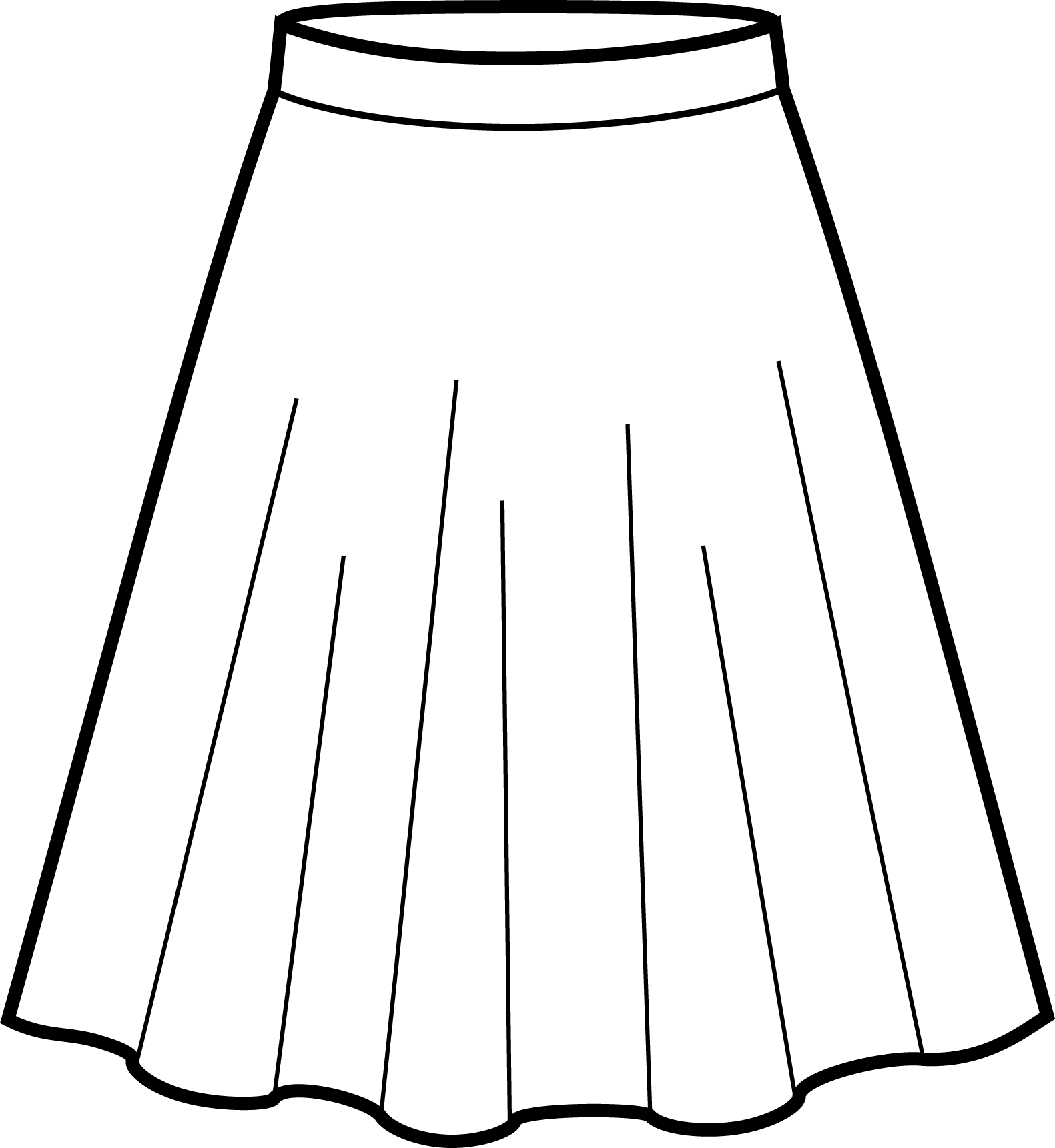 Semi Circle Skirt