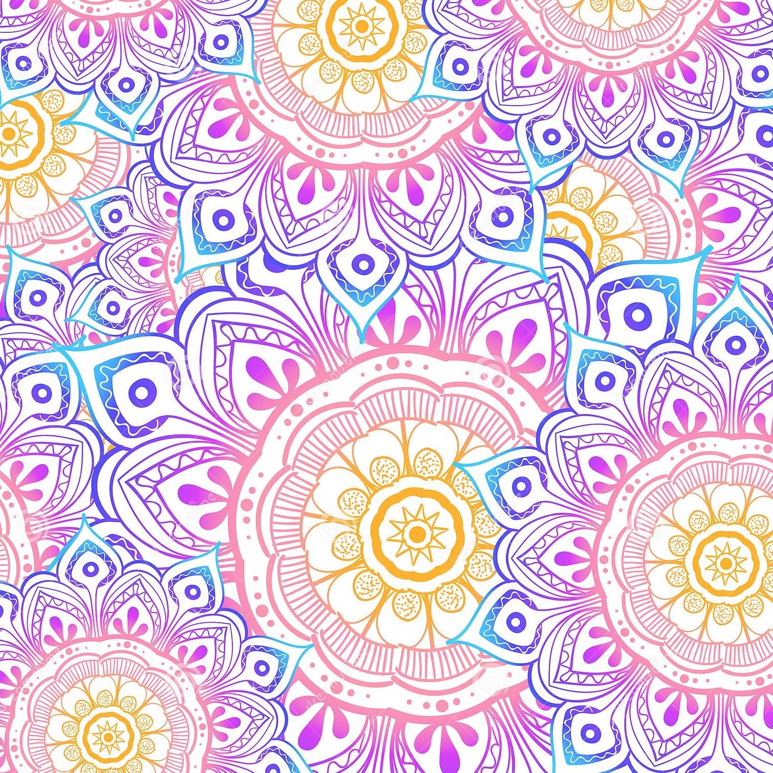 Mandala Floral Pattern