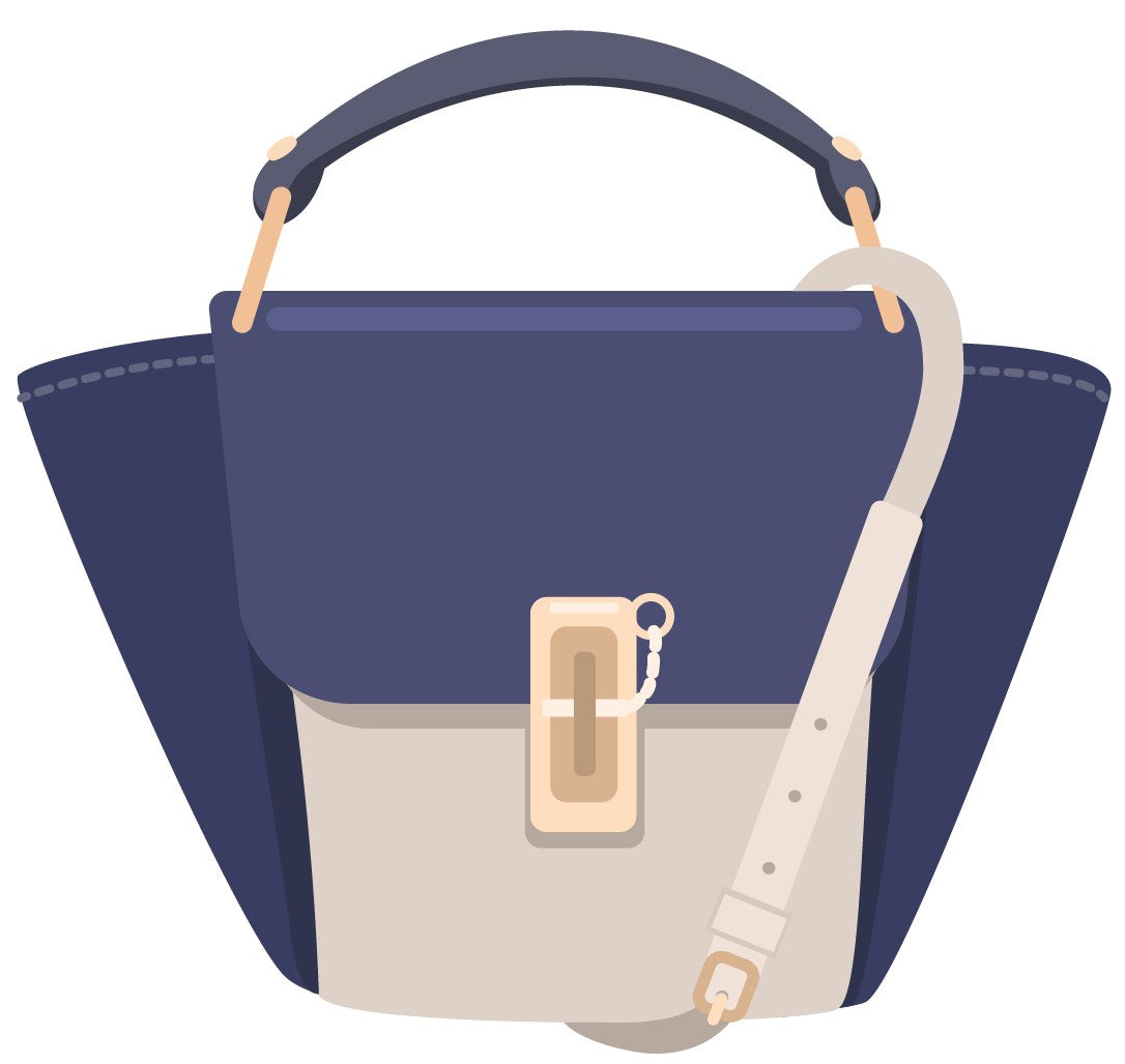 Trapeze handbags