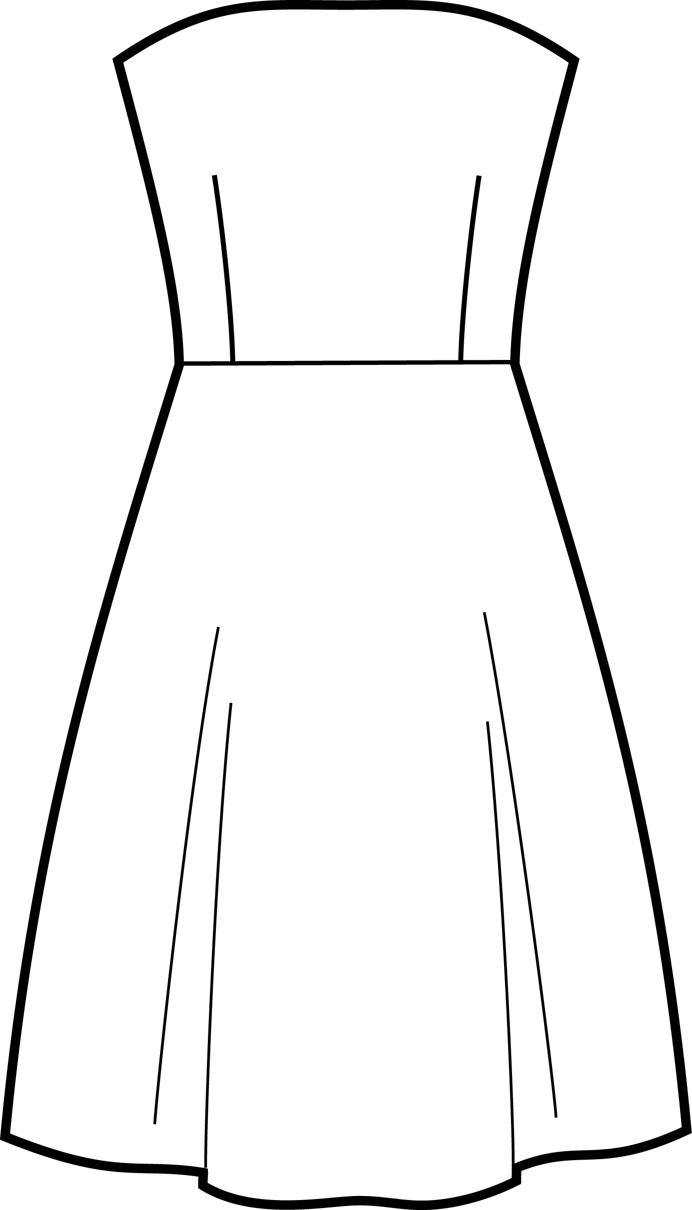 Strapless Dress
