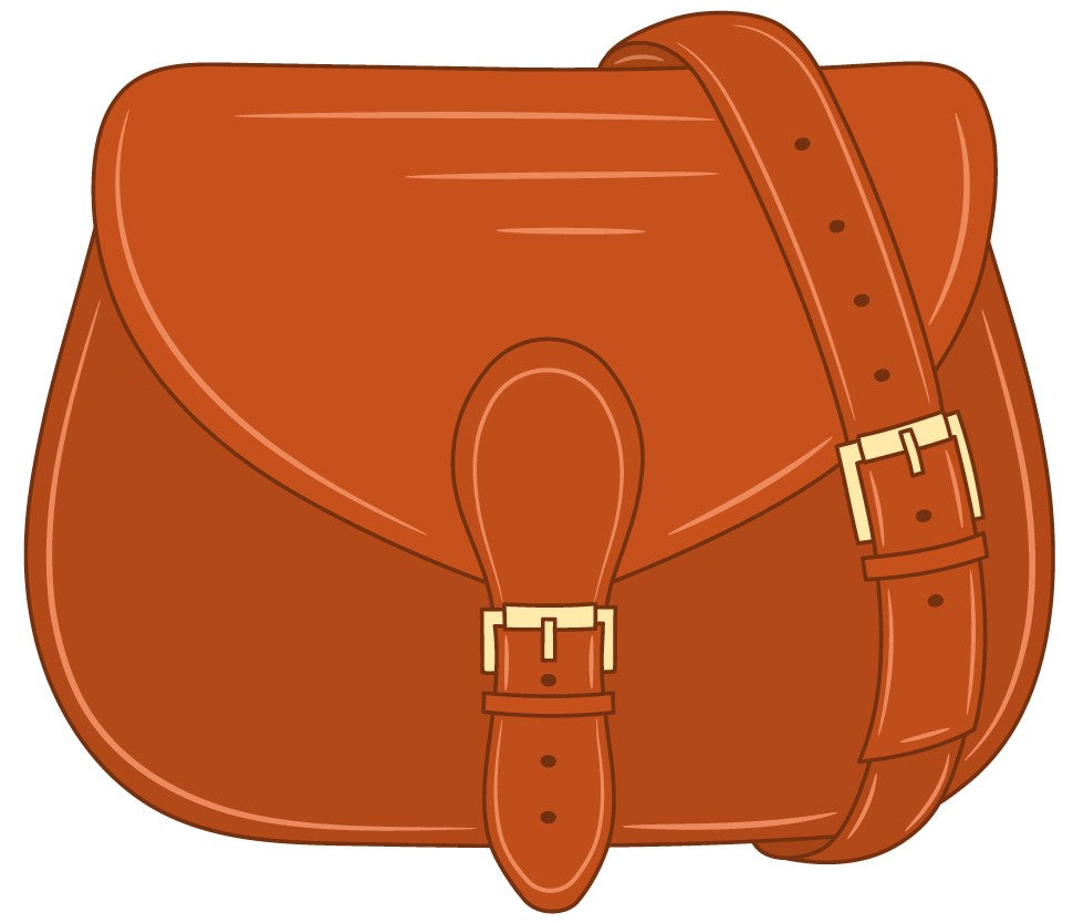 Saddle handbags