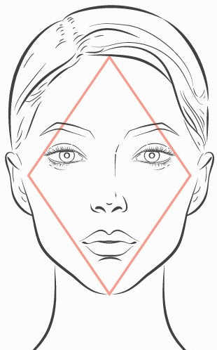 Diamond Face Shape