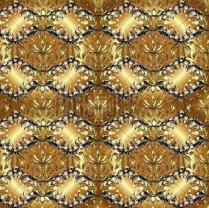 Arabesque Floral Pattern