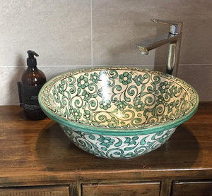 Moroccan Sinks They Can Be A Drop In Or A Vessel Basin