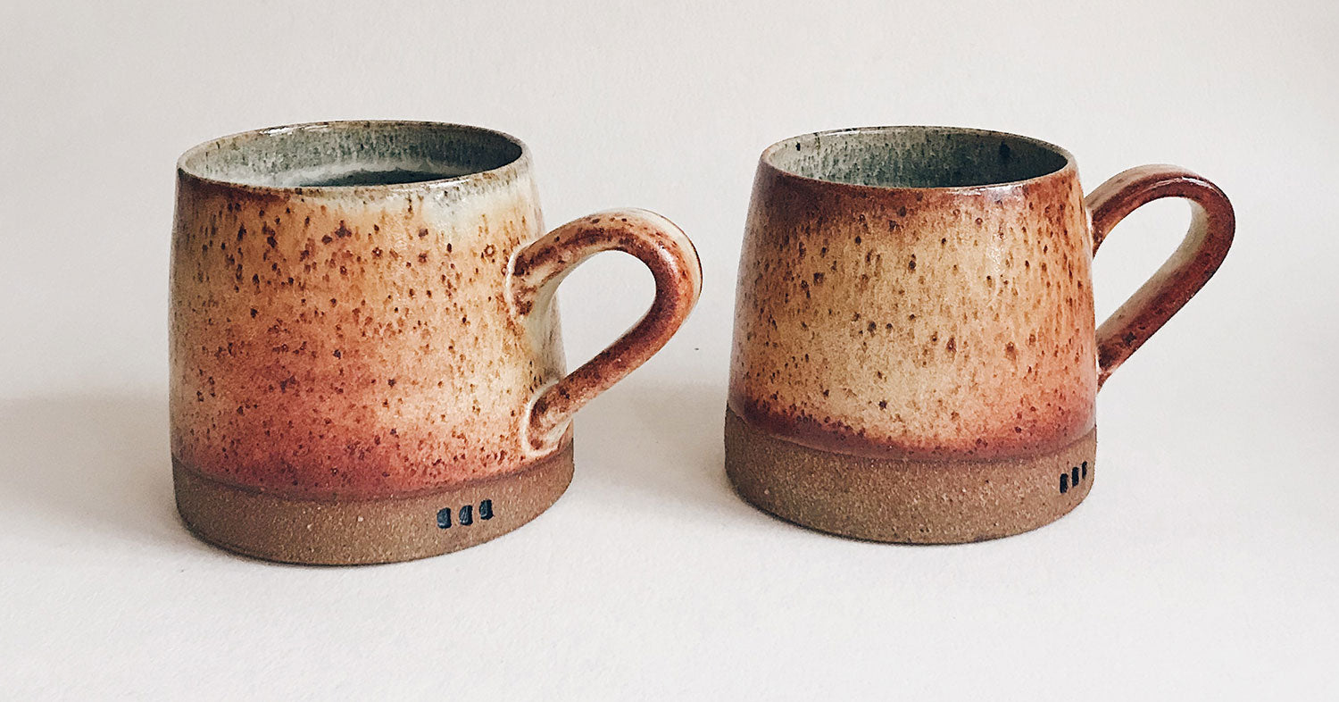 Salt Yellow Ceramic Mugs