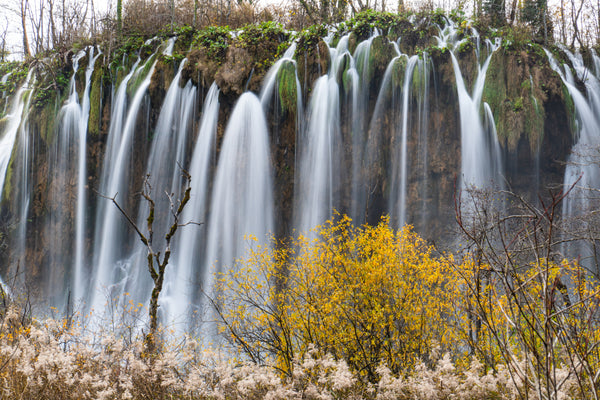 Stunning Waterfalls in Plitvicka Jereza National Park