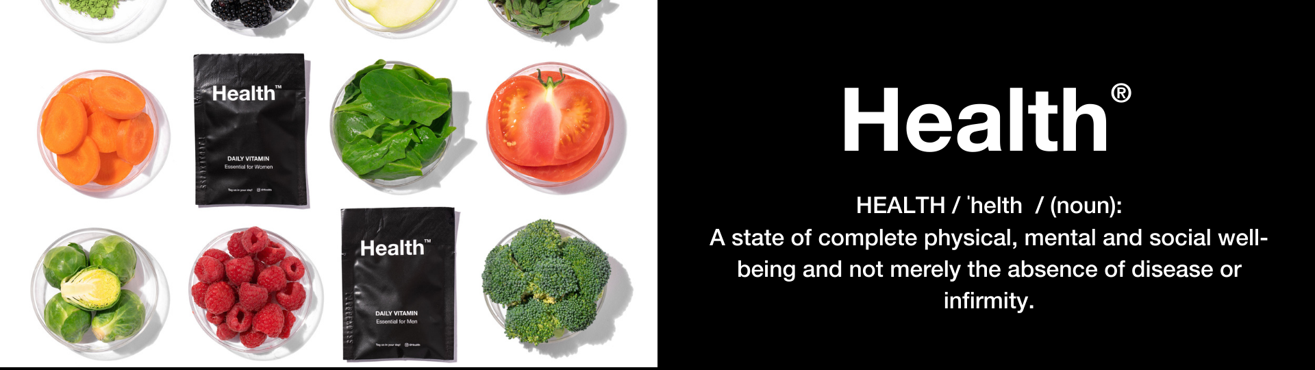 Health is a state of complete physical, mental and social well-being and not merely the absence of disease or infirmity.