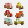 Wonder Wheels: Wooden Vehicles Set for Little Explorers (Set of 6)
