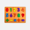 Erenjoy Wooden Number Board - Learn and Count