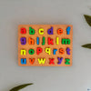 Wooden Montessori Alphabet Board - Small Letters Learning Blocks