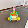 Bunny Drummer Push & Pull Car - Engaging Montessori Toy for Movement Play-3