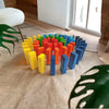 Erenjoy Colored Wooden Domino Blocks Set