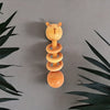 Erenjoy Wooden Dumbbell Rattle - Safe and Stimulating Toy
