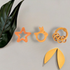 Neem Wood Teethers Rattles Combo - Star, Rabbit Teether and Ring Rattle