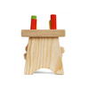Deluxe Pounding Bench Wooden Toy with Mallet