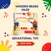 Wooden Beads Maze - Montessori Educational Toy for Babies