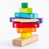 Erenjoy Wooden Montessori Stacking Clock