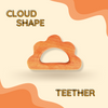 Cloud Shape Neem Wood Teether