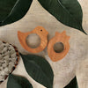 Erenjoy Neem Wood Teethers - Bird, Strawberry Shapes