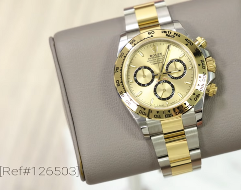 Two Tone Yellow Gold Rolex Daytona 126503