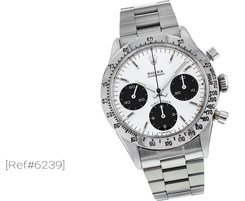Rolex Paul Newman Daytona Reference# 6239 - steel with black chronograph dials