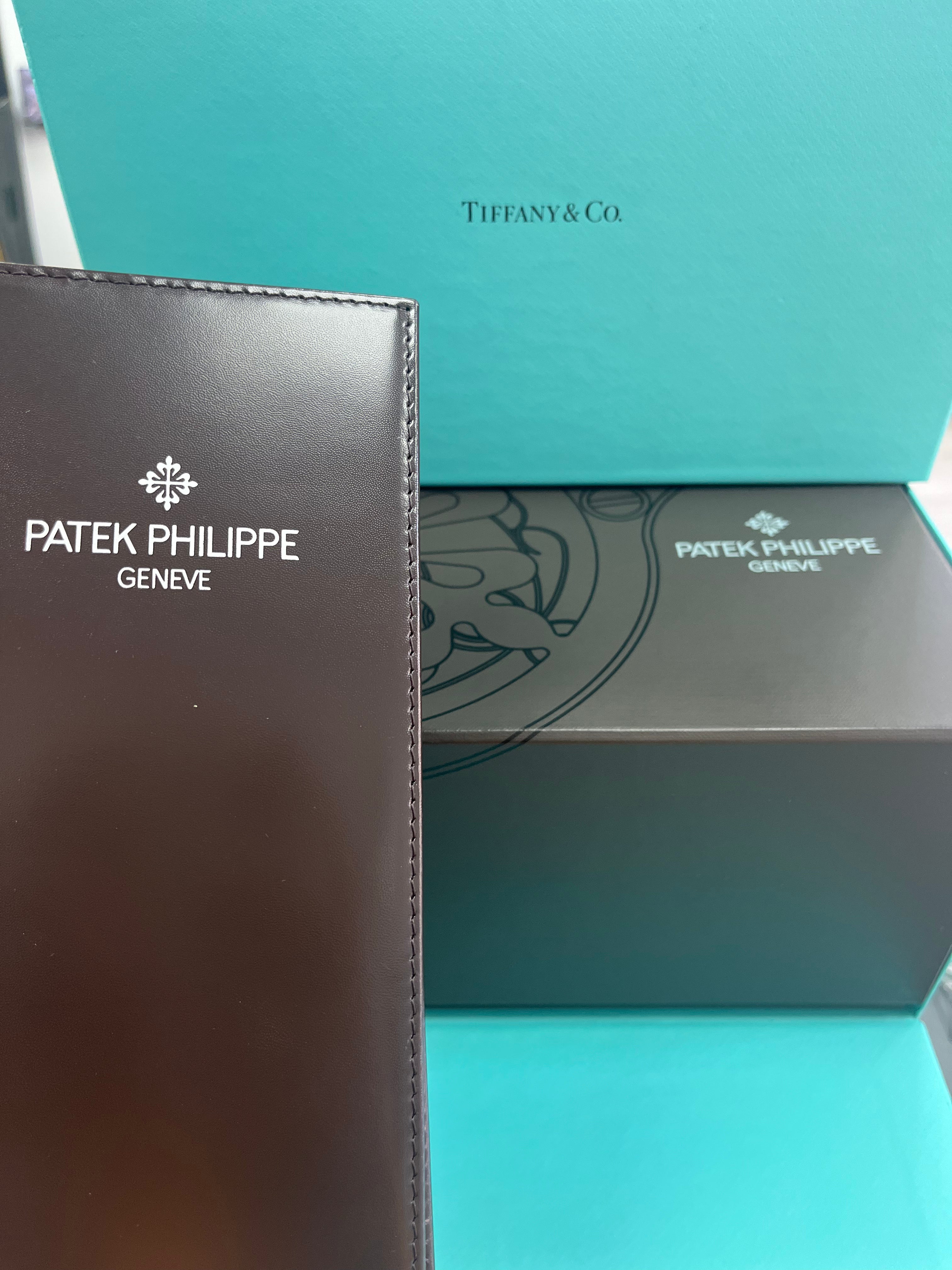deposit Patek Philippe Nautilus Blue Dial Tiffany Papers 7118/1a-001 - Image 18