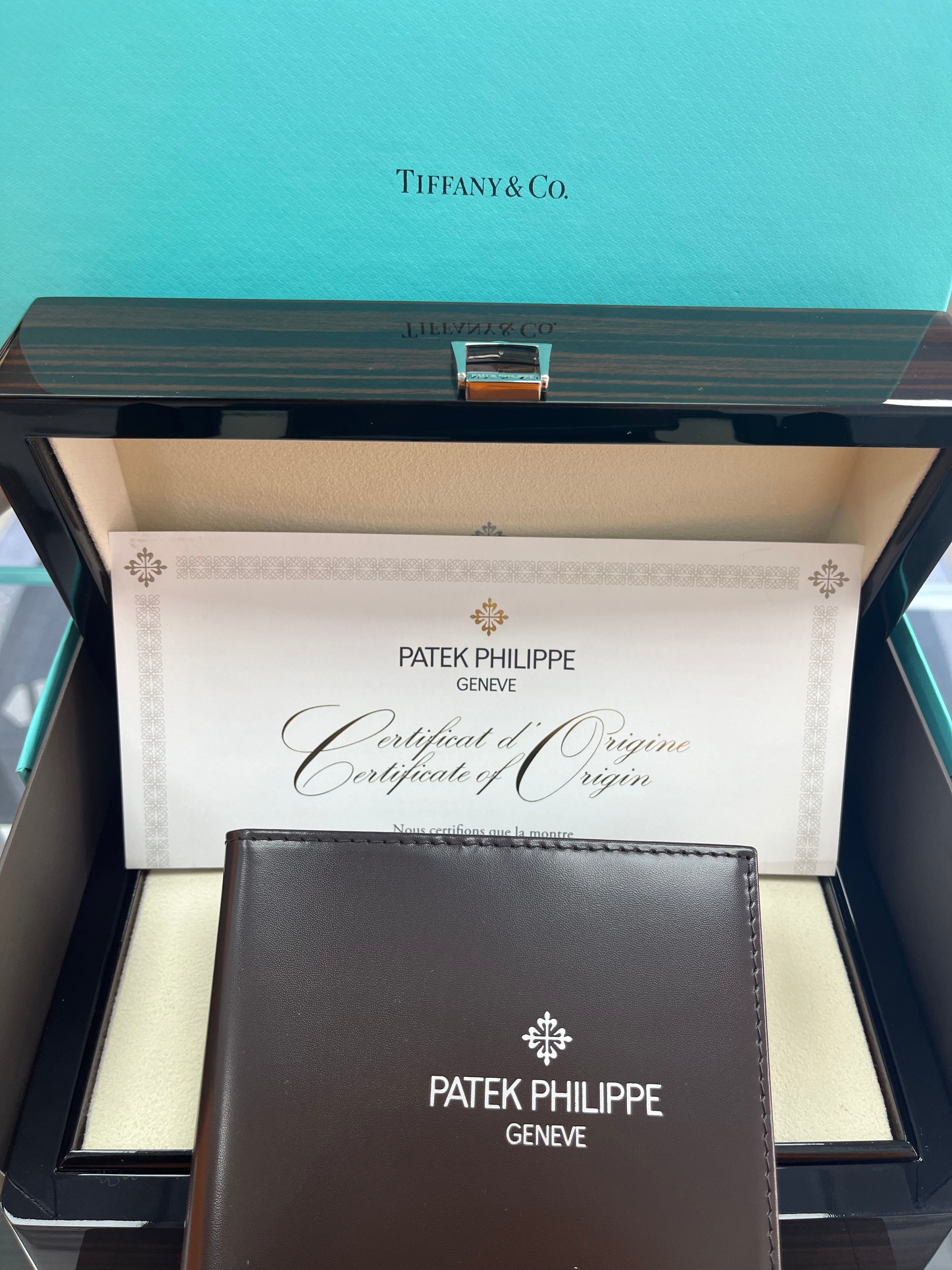 deposit Patek Philippe Nautilus Blue Dial Tiffany Papers 7118/1a-001 - Image 16