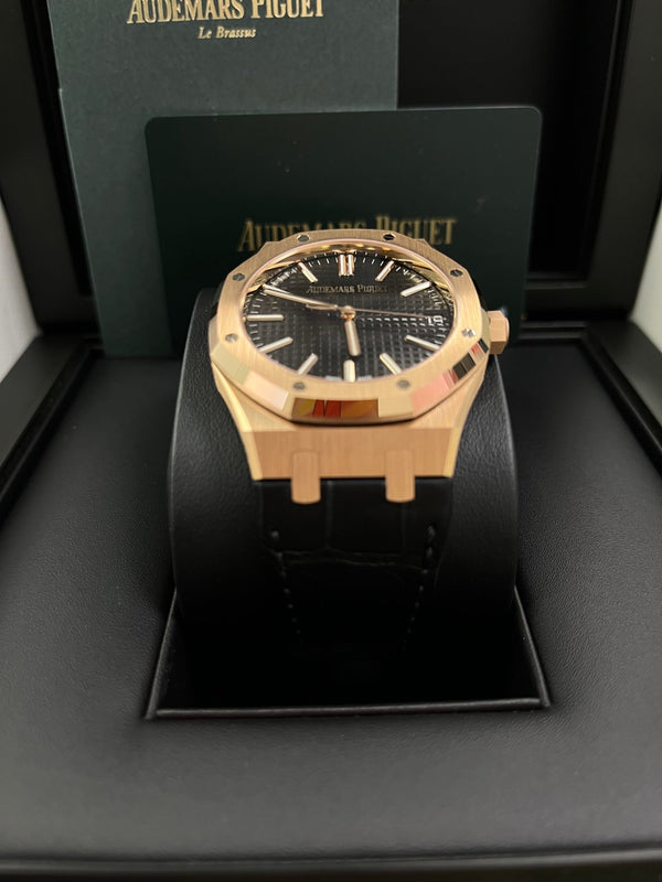 Audemars Piguet Royal Oak Rose Gold - Mizrahi Beverly Hills