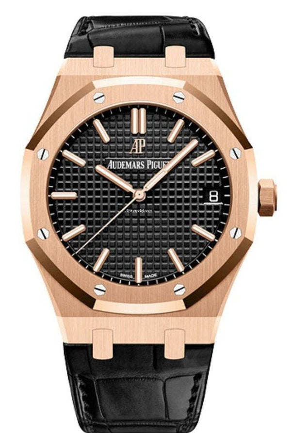 Audemars Piguet Gold-black edition watch for All – Watch Keep LA